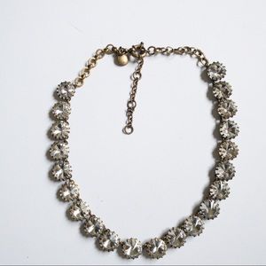 J.Crew Women’s Clear Crystal Necklace